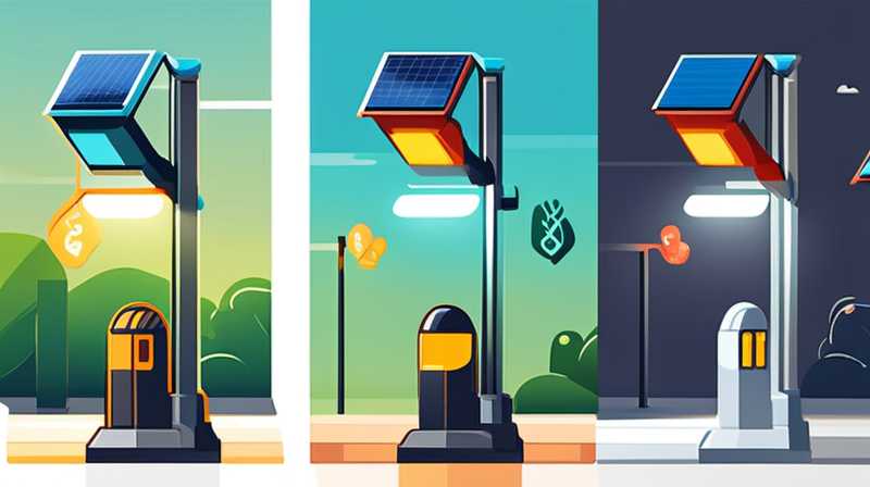 How much does a 5oow solar street light cost?