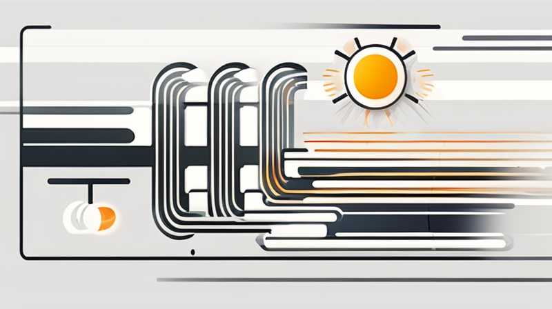 Which solar current is greater?