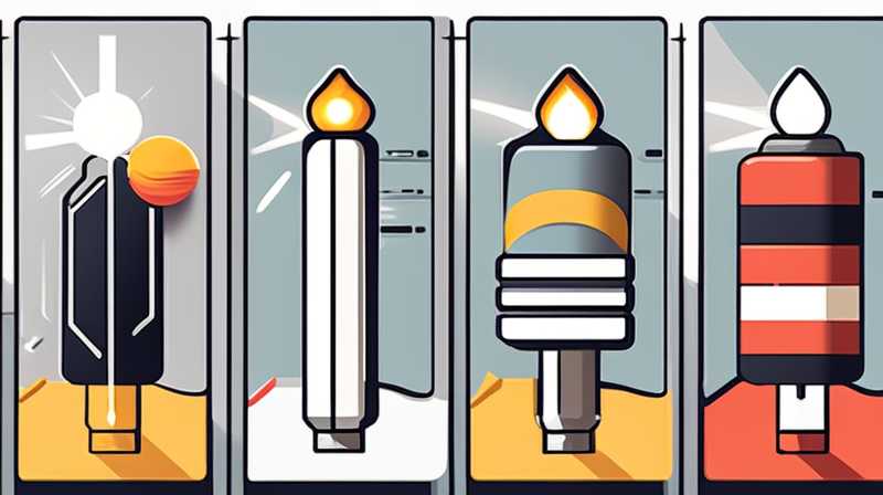 How to light a solar flash light