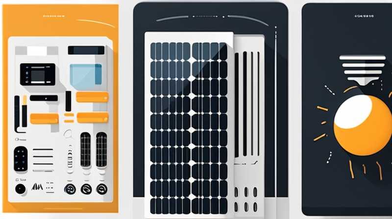 How to display solar power