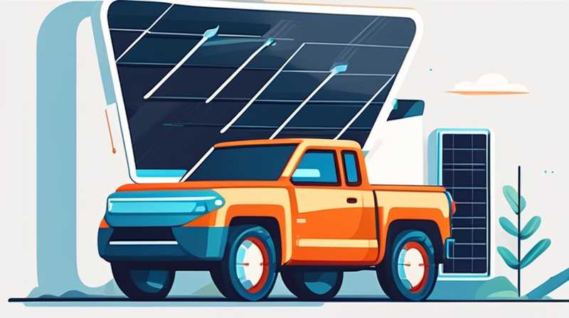 How to install solar panels on a pickup truck