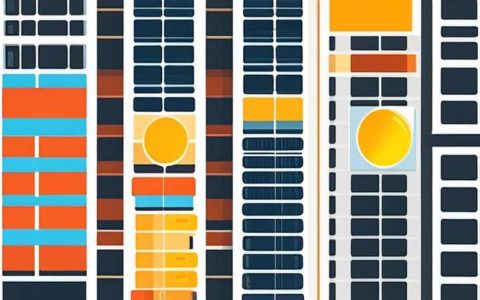 How many volts does the solar panel output for street lights generally?