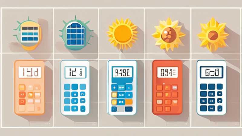 What is a solar powered calculator?