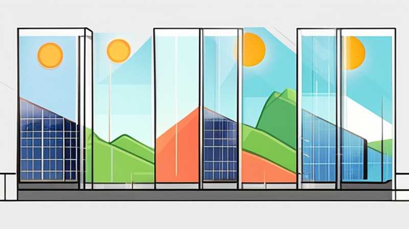 How to fix the solar panel glass