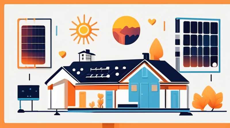 What to put solar energy on the house