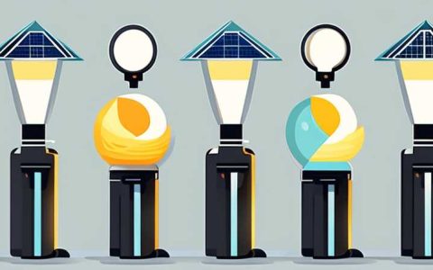 How to light up the solar light after connecting