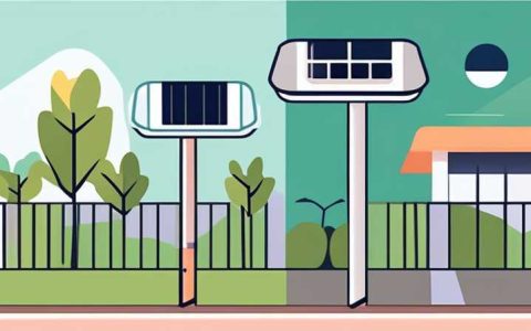 How many watts are suitable for installing solar street lights in the yard