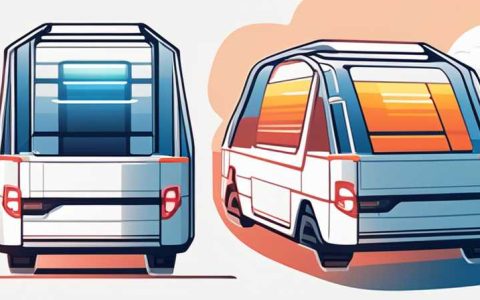 How many watts of solar panels can be installed on a self-driving tour bed vehicle