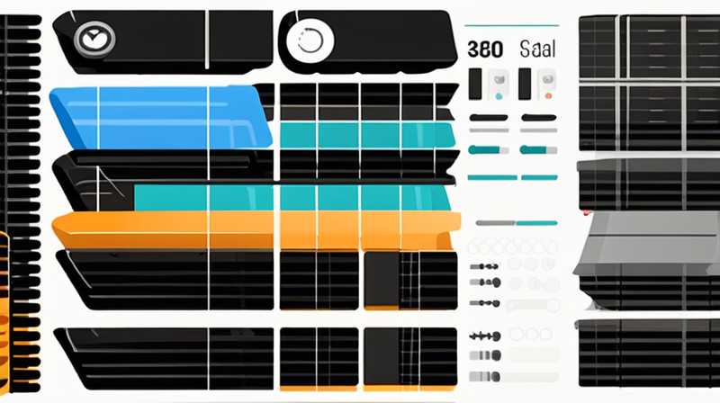 How much does a 360 solar panel cost?