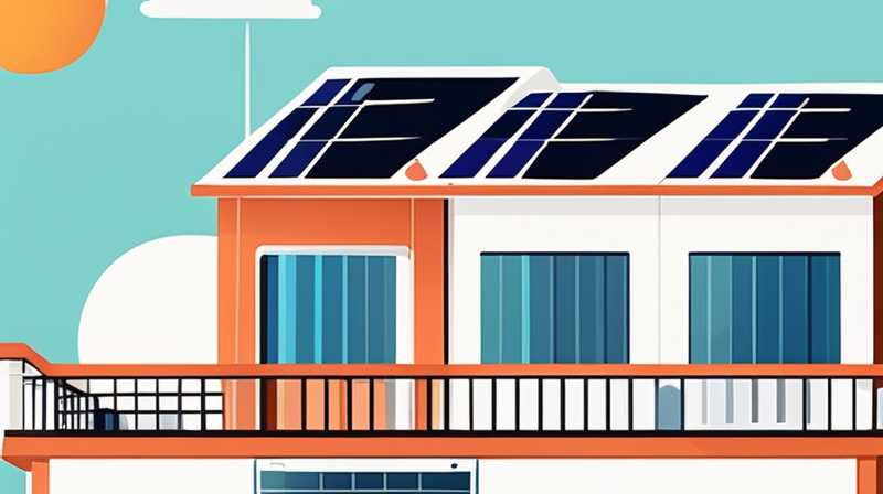 How to adjust the rotation of the rooftop solar panel