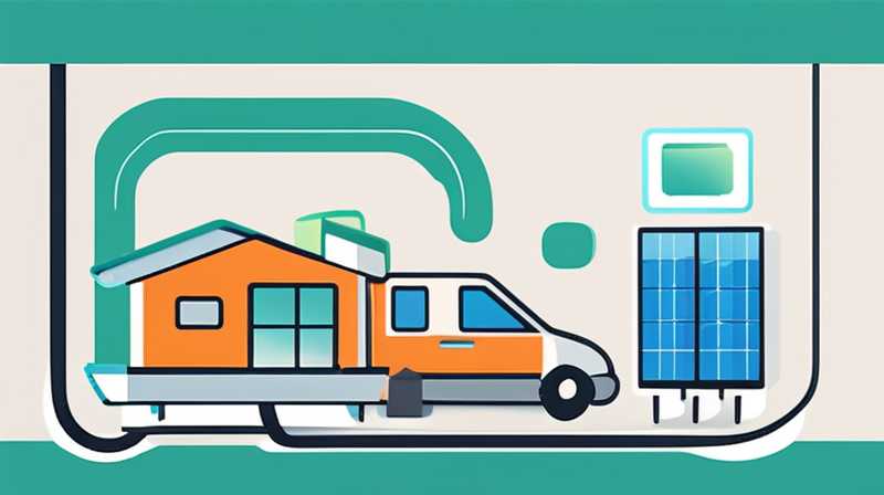 How to connect solar panels to the plug