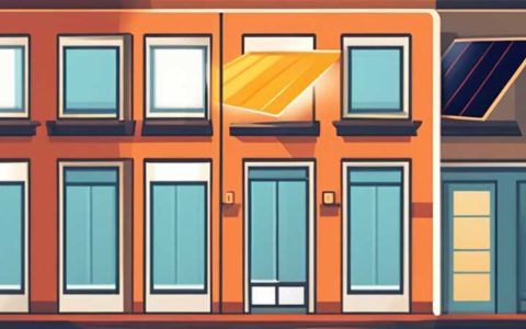 How to repair the broken solar energy in a rental house?