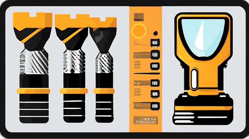 How many drill bits does a solar pile driver have?