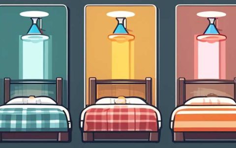 How to hang a solar light at the head of the bed
