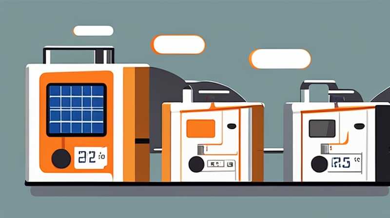 How many amps does a one meter solar panel have?