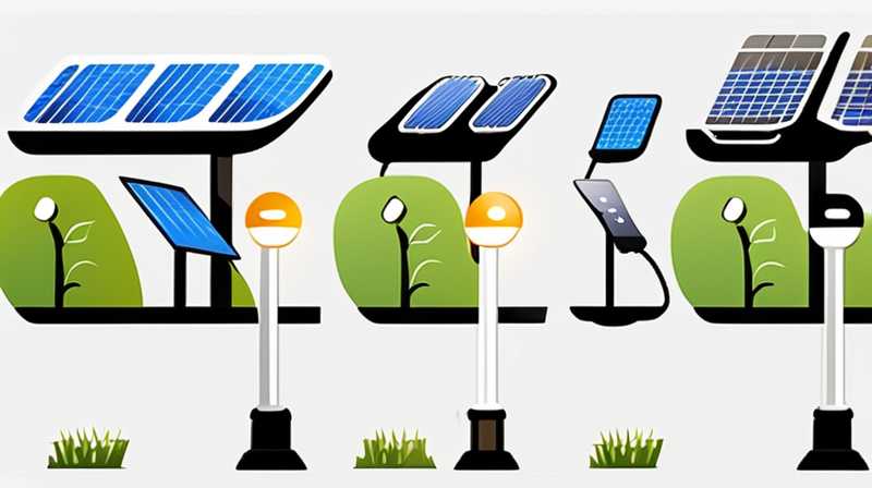 How to design solar garden street lights