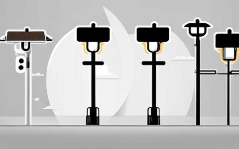 What are the parameters of solar light poles?