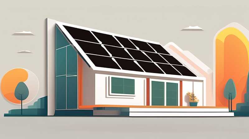 How to place solar energy on the sun shed