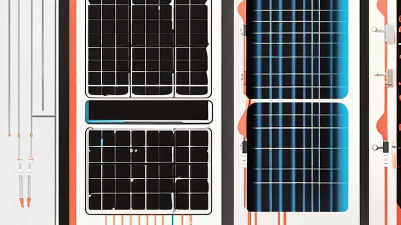 How to cut off the power supply when the solar panels are not in use