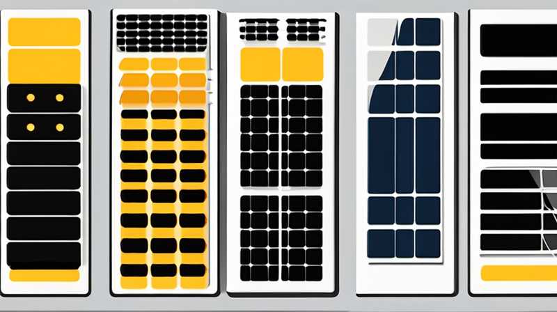 How many watts of electricity do six solar panels generate?