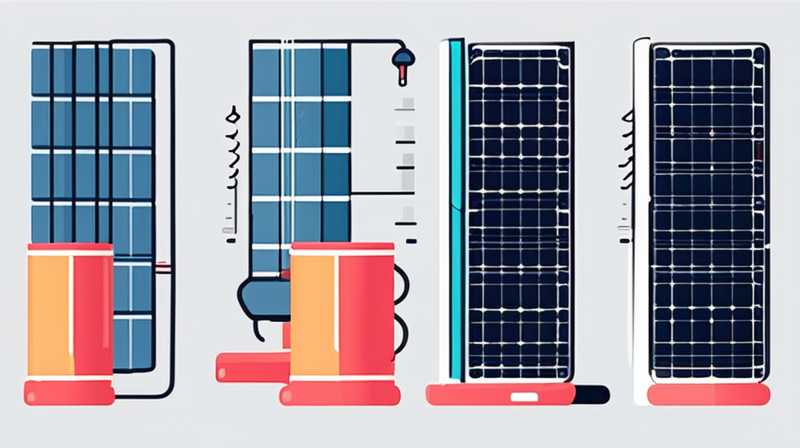 What battery is used to charge solar panels