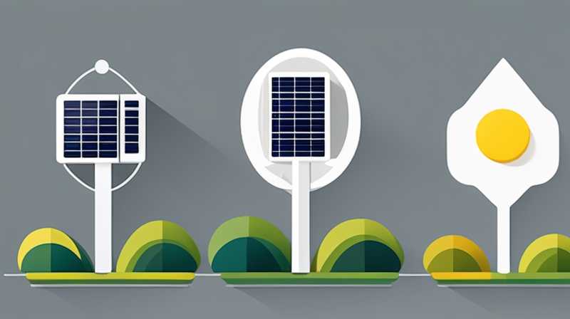 How many watts does a solar outdoor light actually cost?