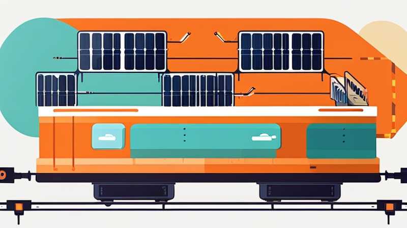 How much does it cost to run a solar train in India