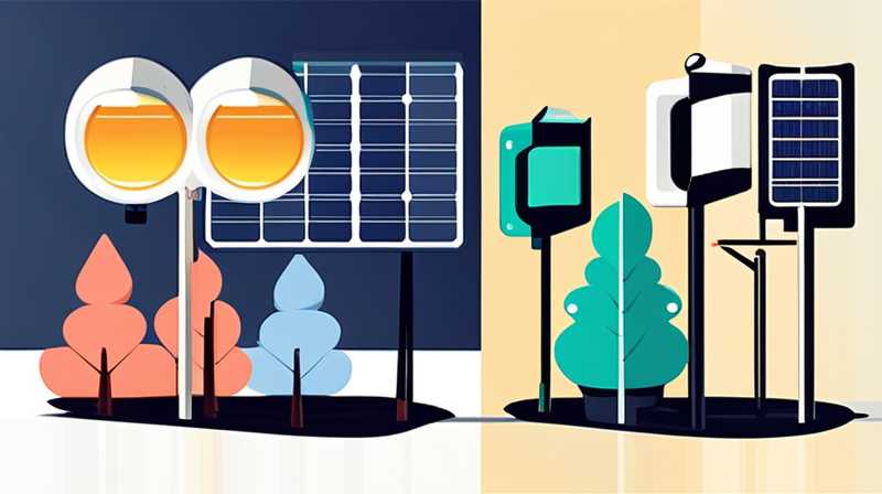 What is the standard for solar street lights?