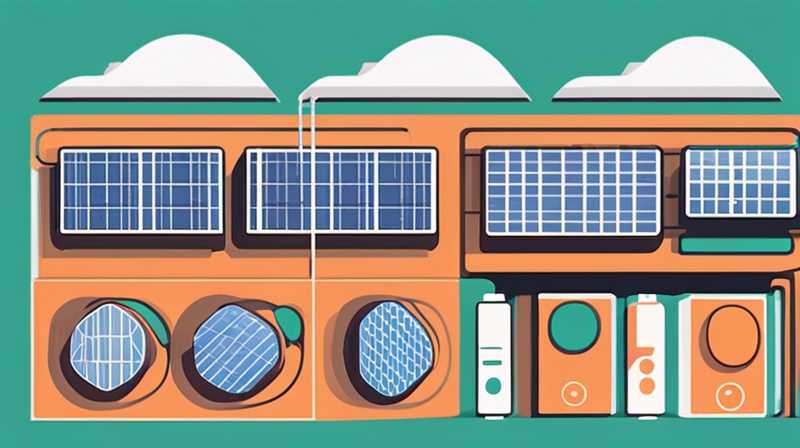 What is the power supply for solar energy station?