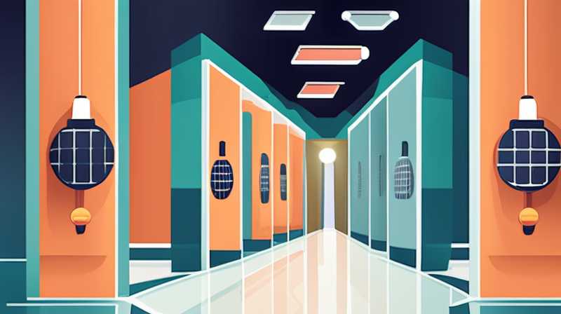 Can solar lights be used in corridors? Why?