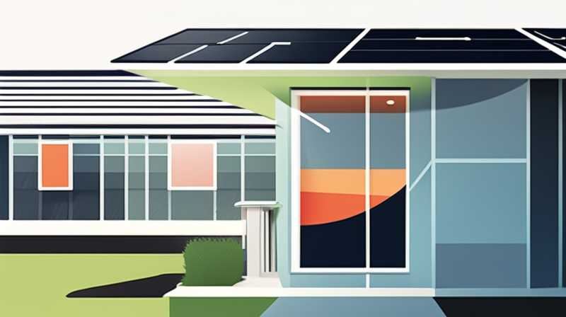 How to match a solar house