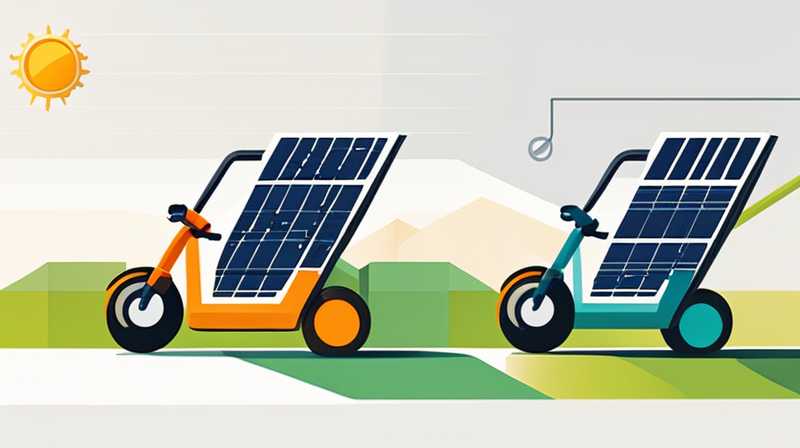 How to install solar energy on a tricycle