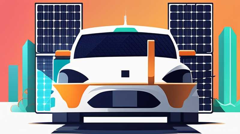 How many volts does a car solar panel generate?