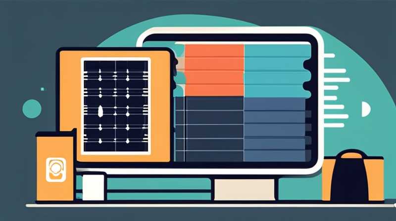 Monitor how long solar cells last