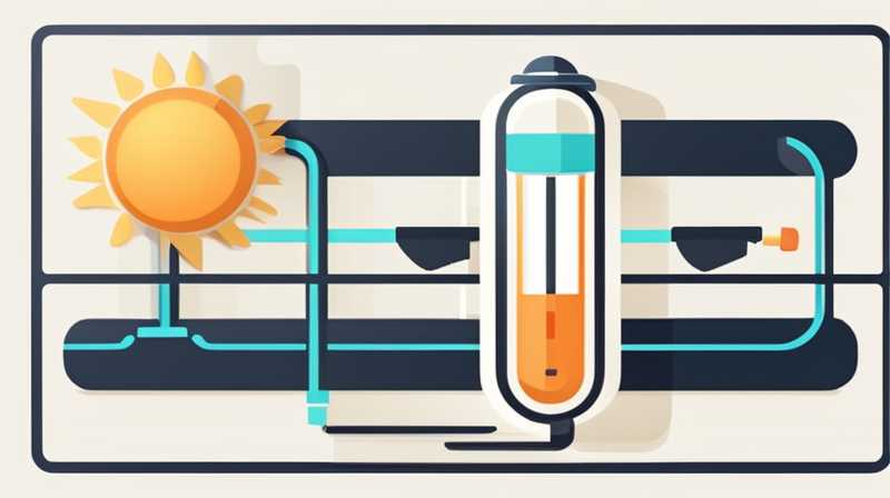 How to insert the solar feeding tube