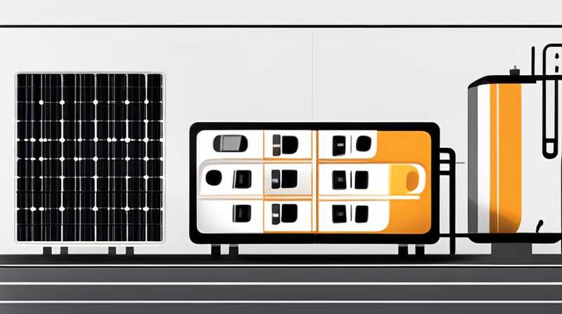 Which outlet is the solar sewage outlet?