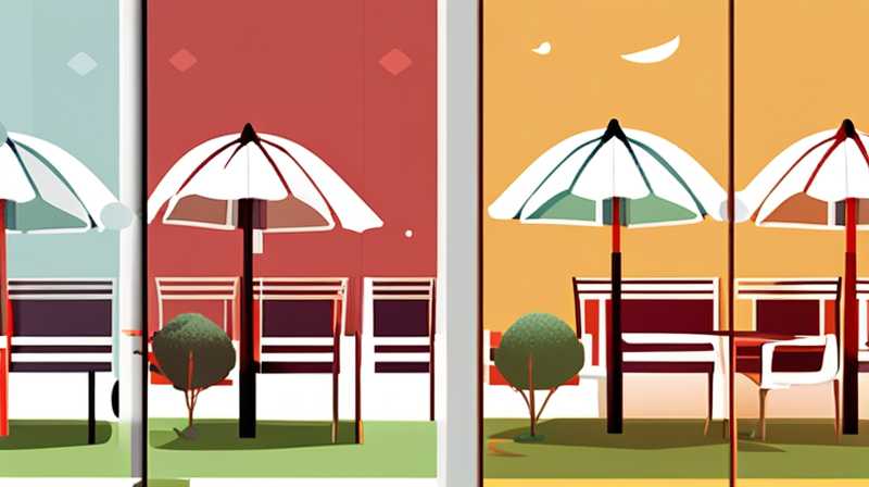 Which solar outdoor umbrella is better?