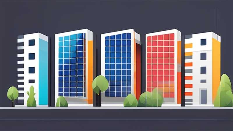 How to use solar panels on high-rise buildings