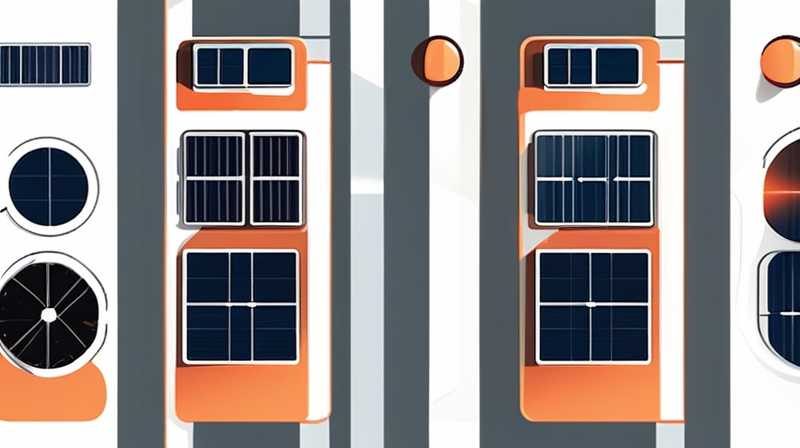 How to use two solar panels at the same time