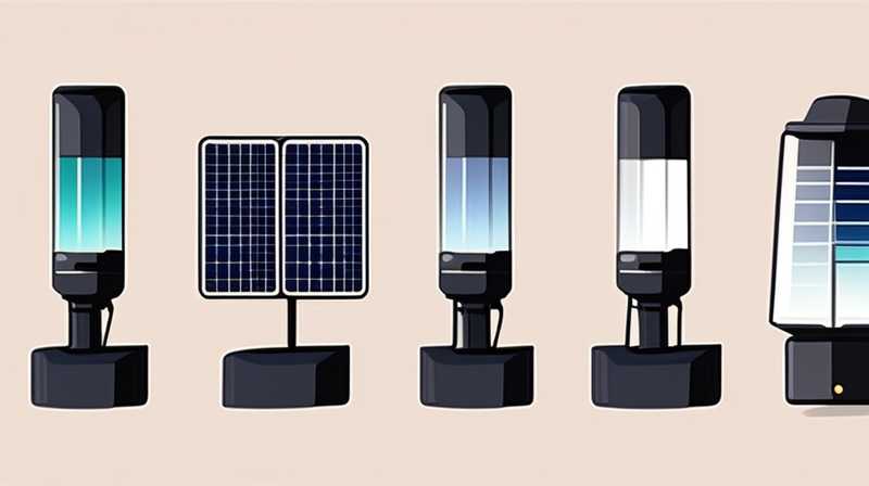 How many watts are solar outdoor garden lights