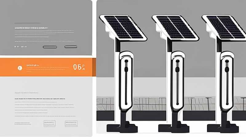 How many watts is the solar street light model bl65