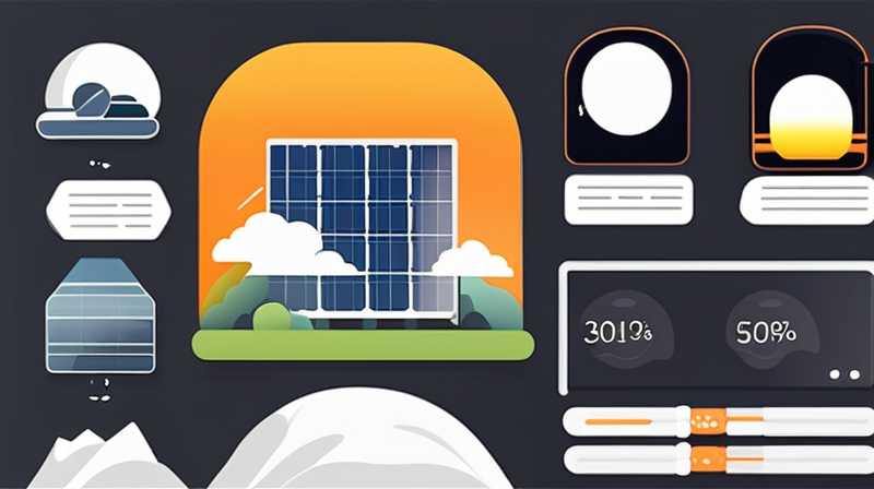 How much solar energy does 10 watts use?