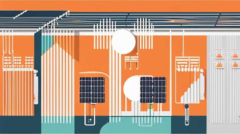 How to connect the three wires of solar energy