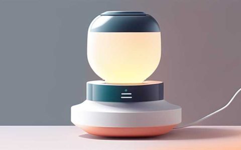 How to charge the solar powered voice controlled lamp