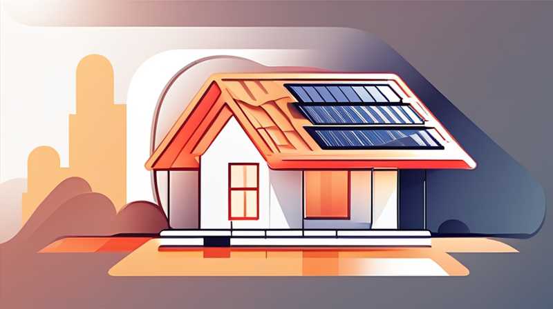 How to change home solar energy into floor heating