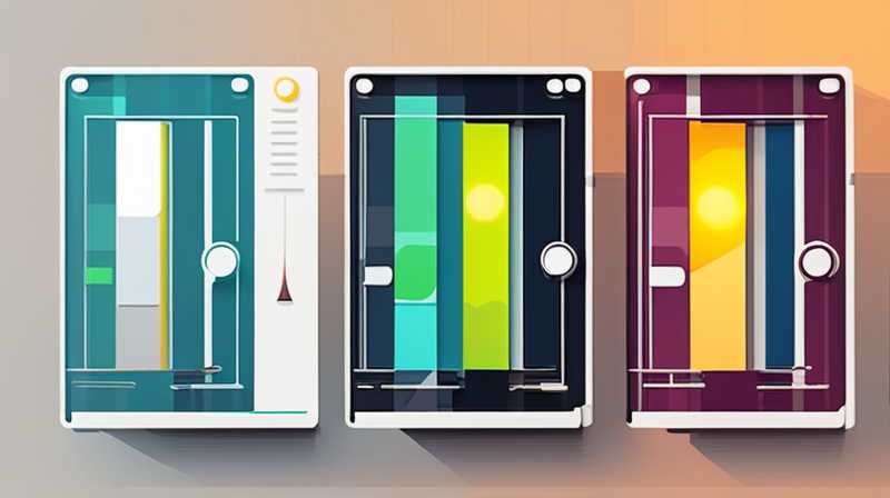 What medium is added to flat panel solar cells