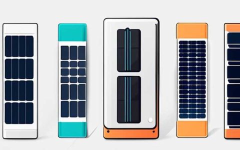 What are the accessories behind the solar panel called?