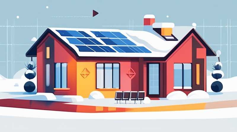 How many degrees should solar panels be adjusted in winter