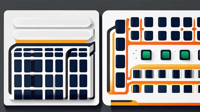 How to connect solar panels to use