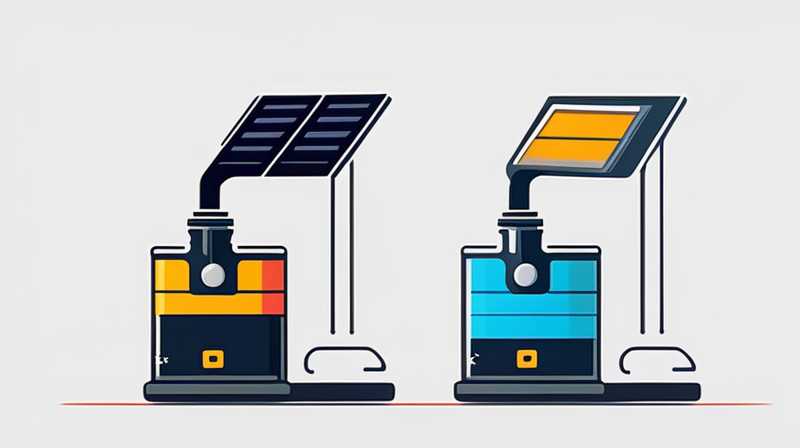 How to exhaust the solar automatic pump